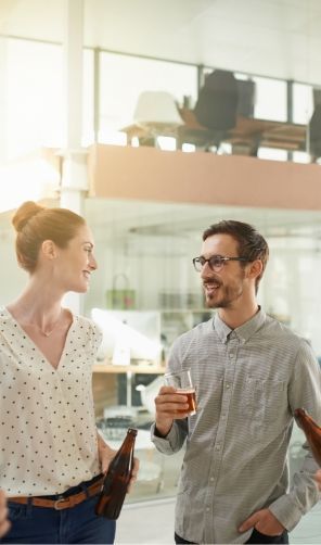 about alcohol - At work